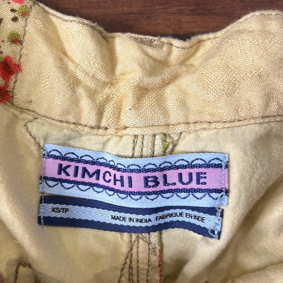 ** HOST PICK** Kimchi Blue Multicolour patchwork Casual Pants - Picture 2 of 12